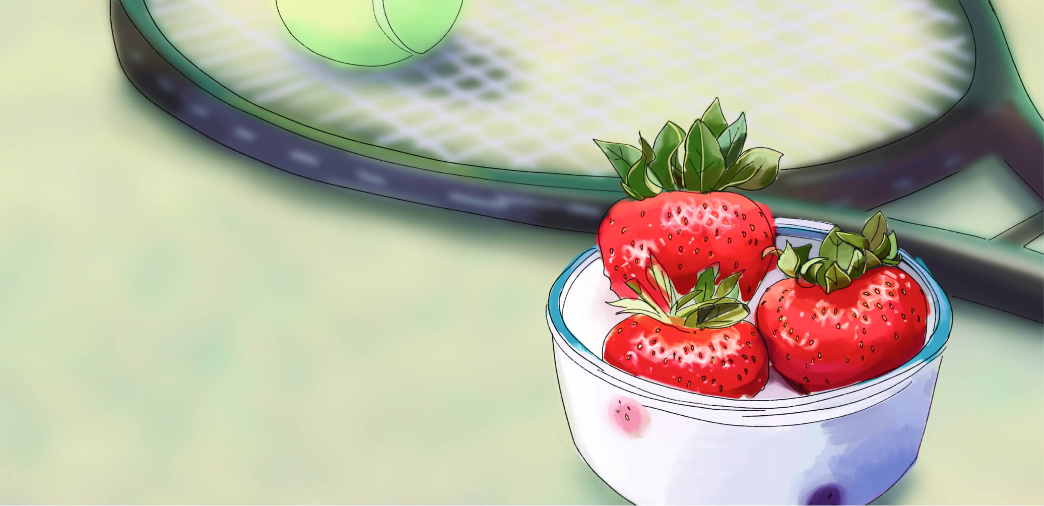 Wimbledon Food Drink Strawberries