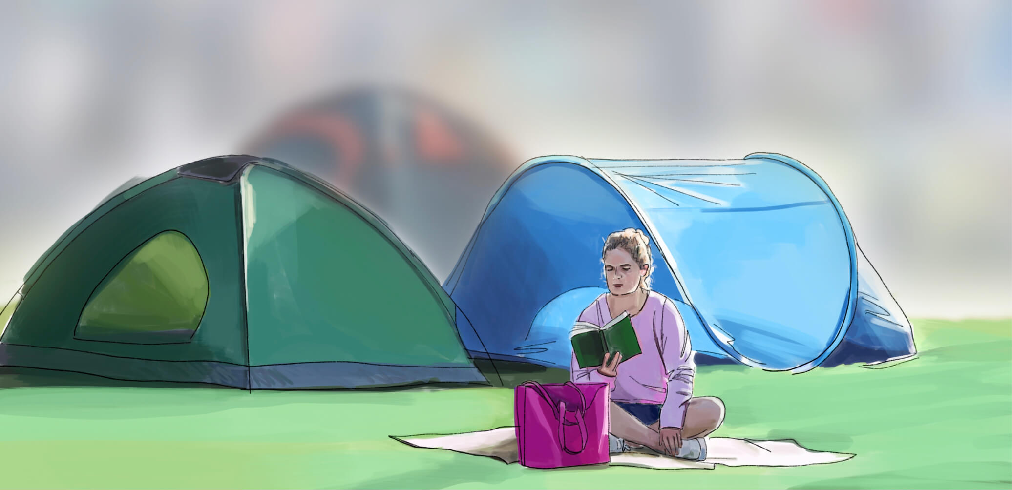 Wimbledon Queue Camping