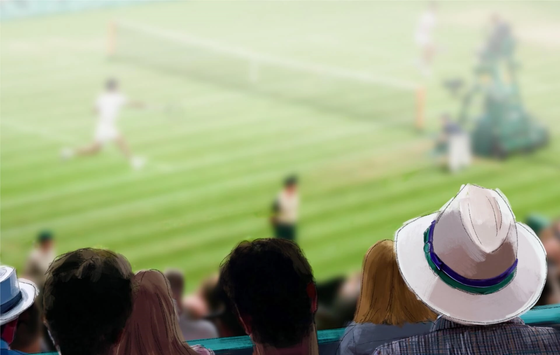 Wimbledon tennis players